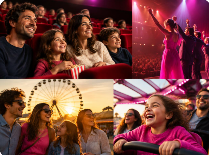 Cinema, teatro, spettacoli e divertimento per tutta la famiglia
